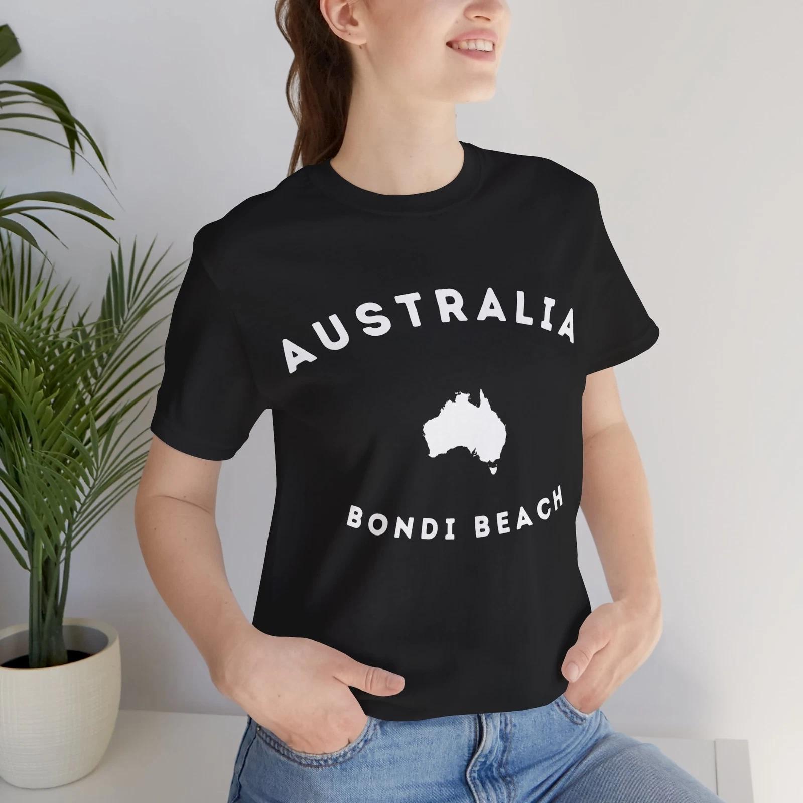 Australia Bondi Beach T shirt Surfing Surf Shirt Surfer Tee Shirt New Gift 4XL
