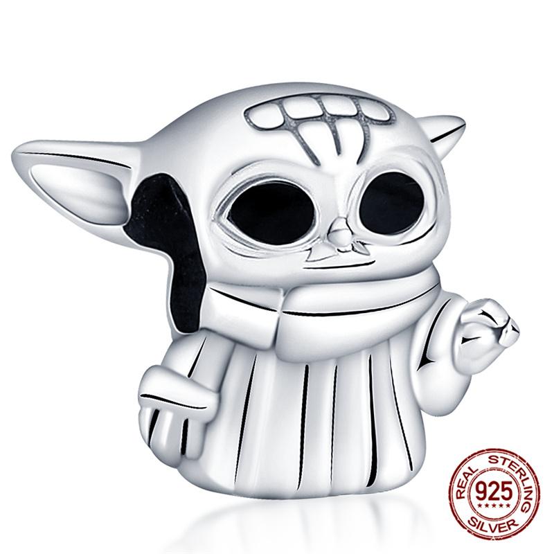 Marvel Disney Snow White Tree Elf Mickey 925 Silver Charms for DIY Jewelry Making Women Gift Bracelet