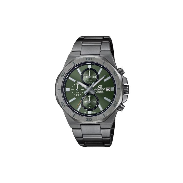 CASIO Men EDIFICE Green Watch EFV-640DC-3AV EFV-640DC-3AV Green Dial