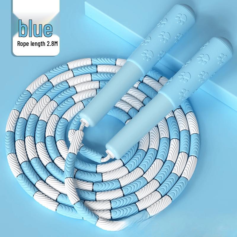 TLXT Kids  Soft Bead Bamboo Joint Jump Rope