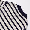 Kaslead New Women clothes Western Style Versitile Fashion Stripe Simple Knitted Short sleeve 5536048