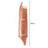 Reusable Penis Sleeves High Elastic Condoms Cock Soft Extender Enlargement Delay Ejaculation Sex Toys for Men Couple