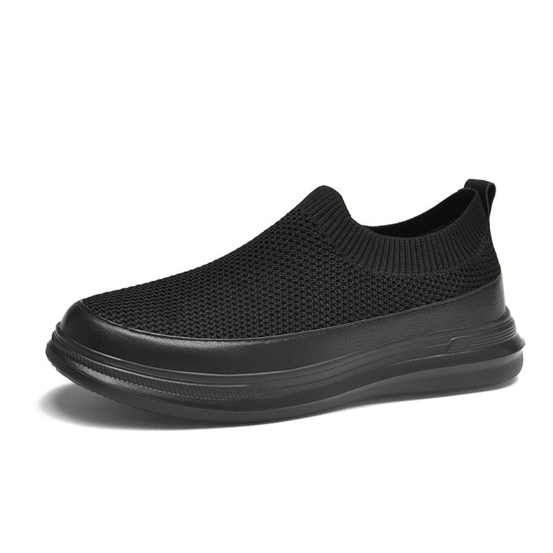 Prodyšné pánské tenisky Stylové pánské lehké boty pro volný čas Vysoce kvalitní pánské slip-on boty Outdoor Pánské Pohodlné ploché