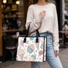 Cute Sweet Snack Printed Tote Bag Fashion Casual Large Capacity Handbag for Ladies Daily Use Shopping Outdoor Travel
