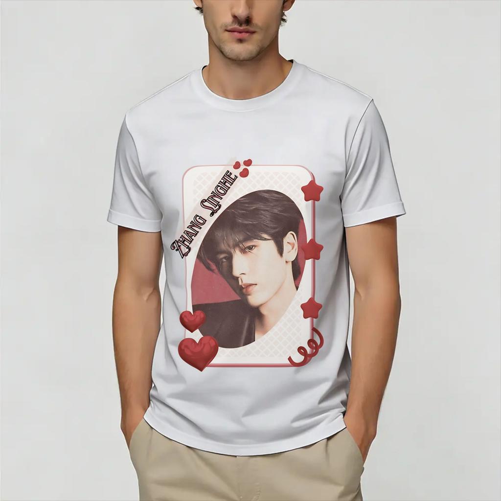 Funny Zhang Linghe TShirts for Unisex Crew Neck 100 Cotton T Shirt Short Sleeve Tee Shirt Adult Clothes