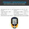 Altimètre Multifonction Altimètre Numérique LCD Multifonction Baromètre Thermomètre Hygromètre Prévisions Météorologiques Lampe Torche LED