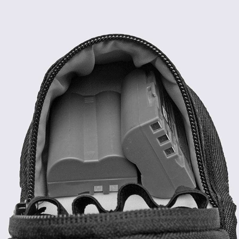 Custodia da Trasporto Flash Antiurto Borsa Organizzatrice Portatile da Viaggio con Imbottitura in Schiuma e Cinturino Progettata per la Facilità di Trasporto