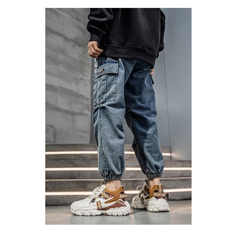 Men's High-top Shoes, Men's Sports Shoes, Trendy Versatile Thick-sole Height-increasing Casual Running Dad Shoes.