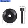 Aluminum Alloys Cycling Headset Cover Bicycles Headset Top Carbon Fiber Cap Bike Stem Top Cover Cycling Accessories