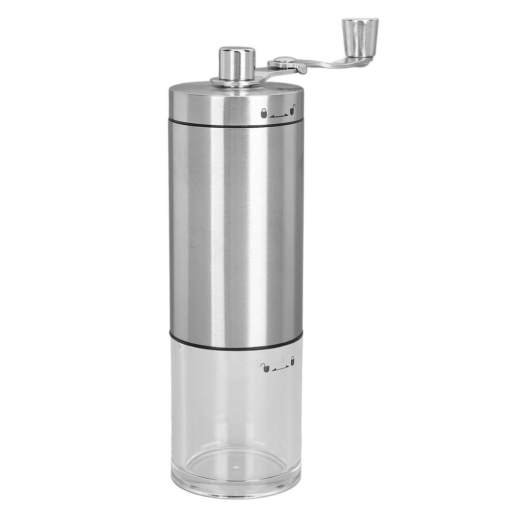 Hand Crank Coffee Grinder Multifunctional Stainless Steel and Ceramic Manual Coffee Bean Grinder