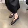 Fashion Transparent Silk Gauze Ballet Flat Women Summer Round Toe Elastic Band Mesh Ballerina Shoes Ladies Comfort Versatile Lazy Loafer