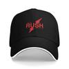 Red I Feel The Rush Music Troye Sivan Lighting Logo Camping Baseball Caps Men  Printing Female Beach Sunscreen Hat Snapback Cap