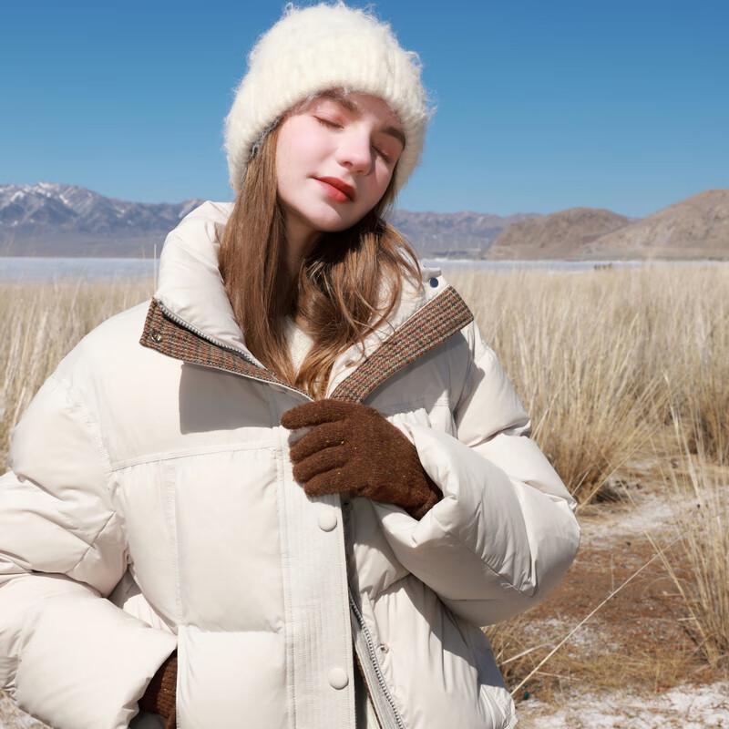 

Женский пуховик Sancai, простой в уходе, с 90% пуха белой утки XL