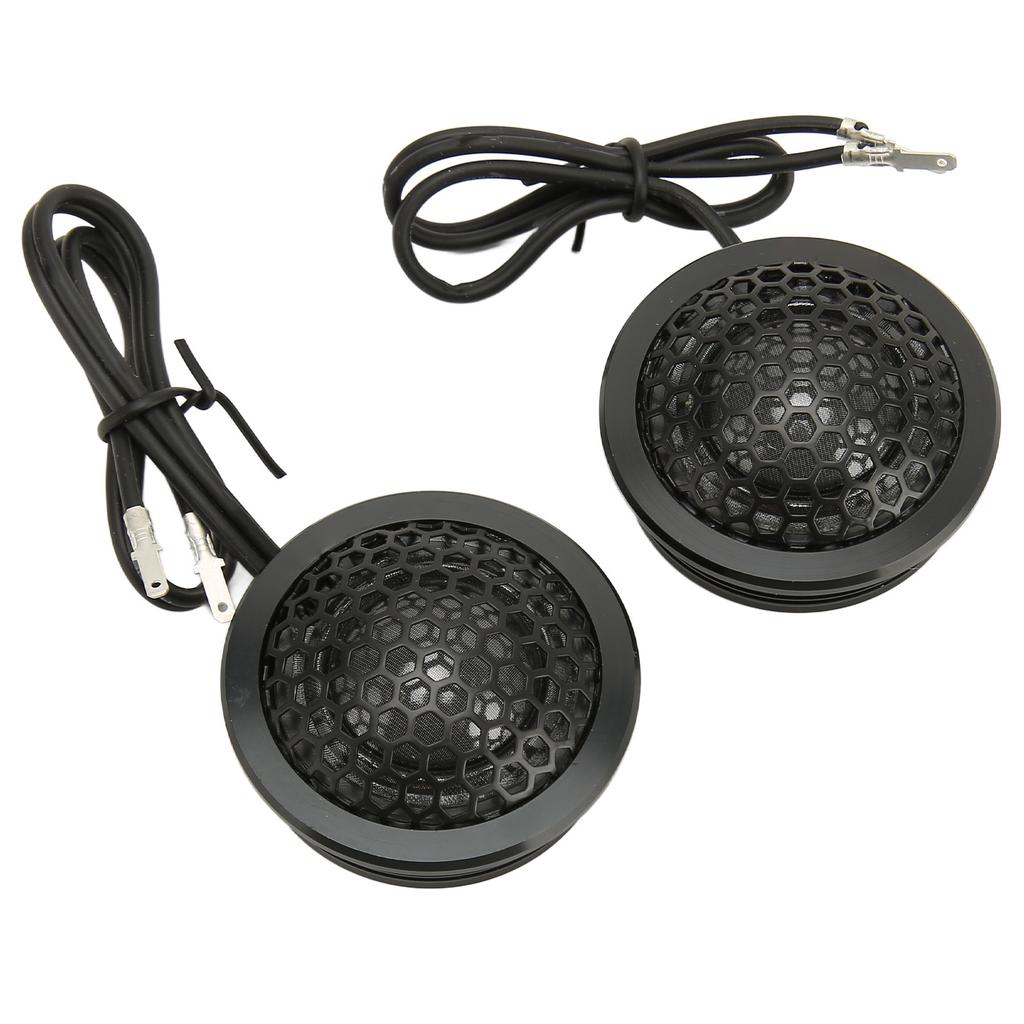 2 stk 150W Dome Diskant 2-veis System Metall Aluminium Kompakt Dome o Diskant Bilhøyttaler