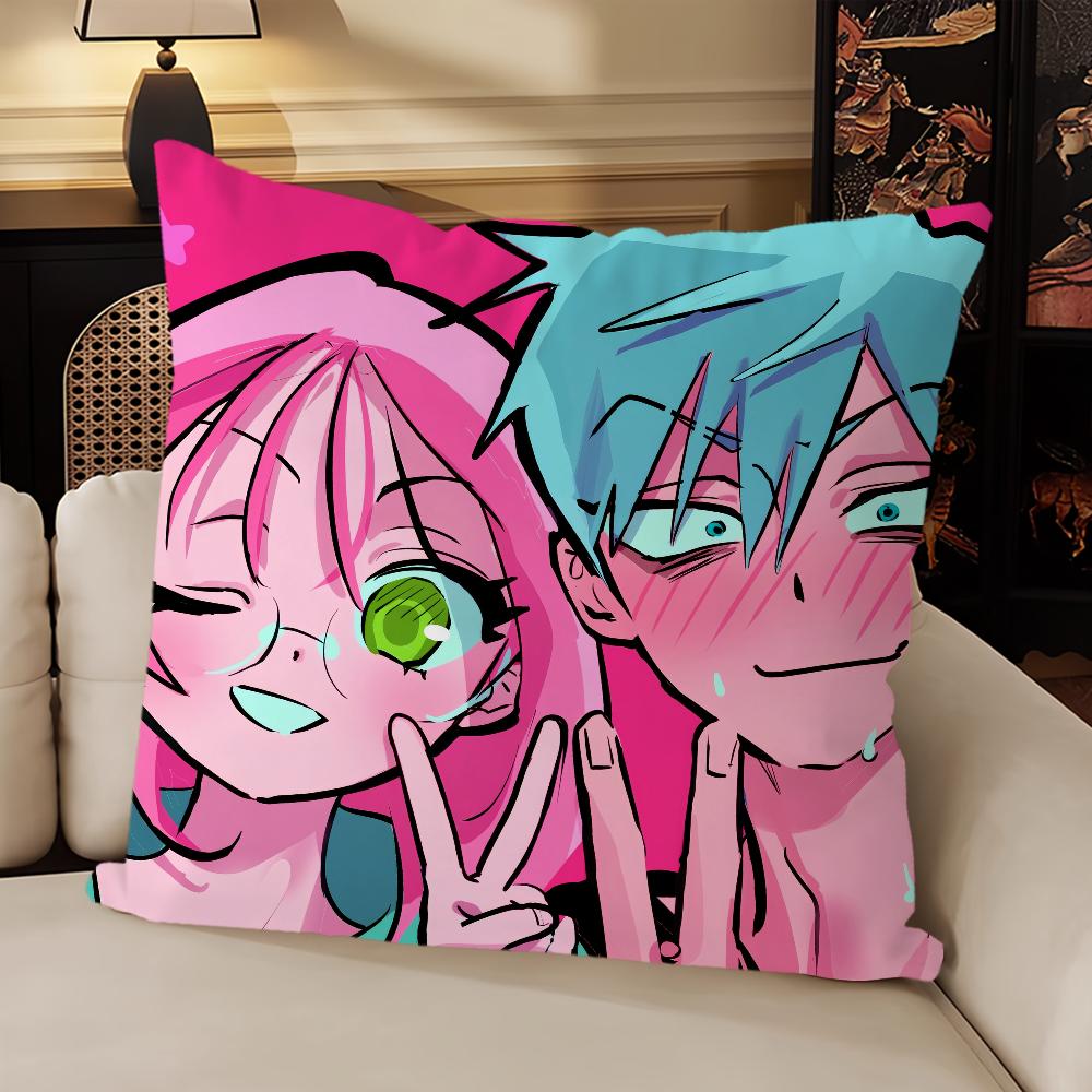 

Игра A-Alien Stage Sua And Mizi подушка для дивана, гостиной, спальни, изголовья, спинки, квадратная подушка, время сна, наволочка 12x12Inch