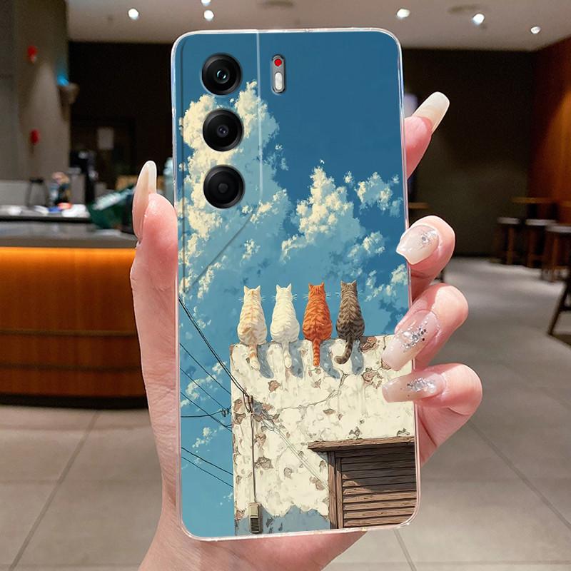 For Tecno Camon 40 Pro 4G 5G CM6 CM7 CM5 Silicone Luxury Dragon Cute Cool Boys Girls Transparent Phone Case Camon40 40Pro Cover