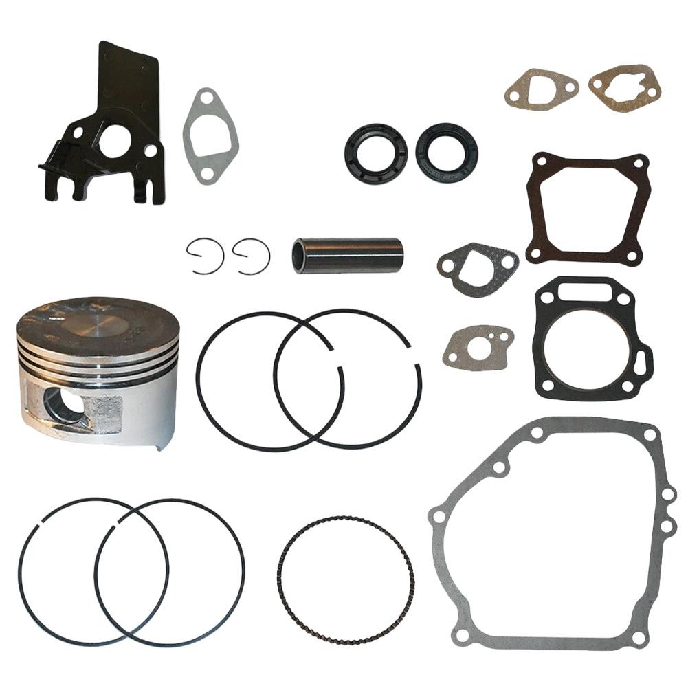 68mm Flat Top For Piston Kit Compatible For Honda For GX160 For GX200 5.5HP 6.5HP Engines Rebuild Kit For Power Equipment