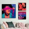 Abstract Sexy Romantic Lover Poster Prints Canvas Painting Modern Wall Art Picture for Bar Hotel Bedroom Home Decoration Cuadros