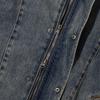 Intercrew Detachable Hood Denim Jumper D Blue Itz3Uj02Adb