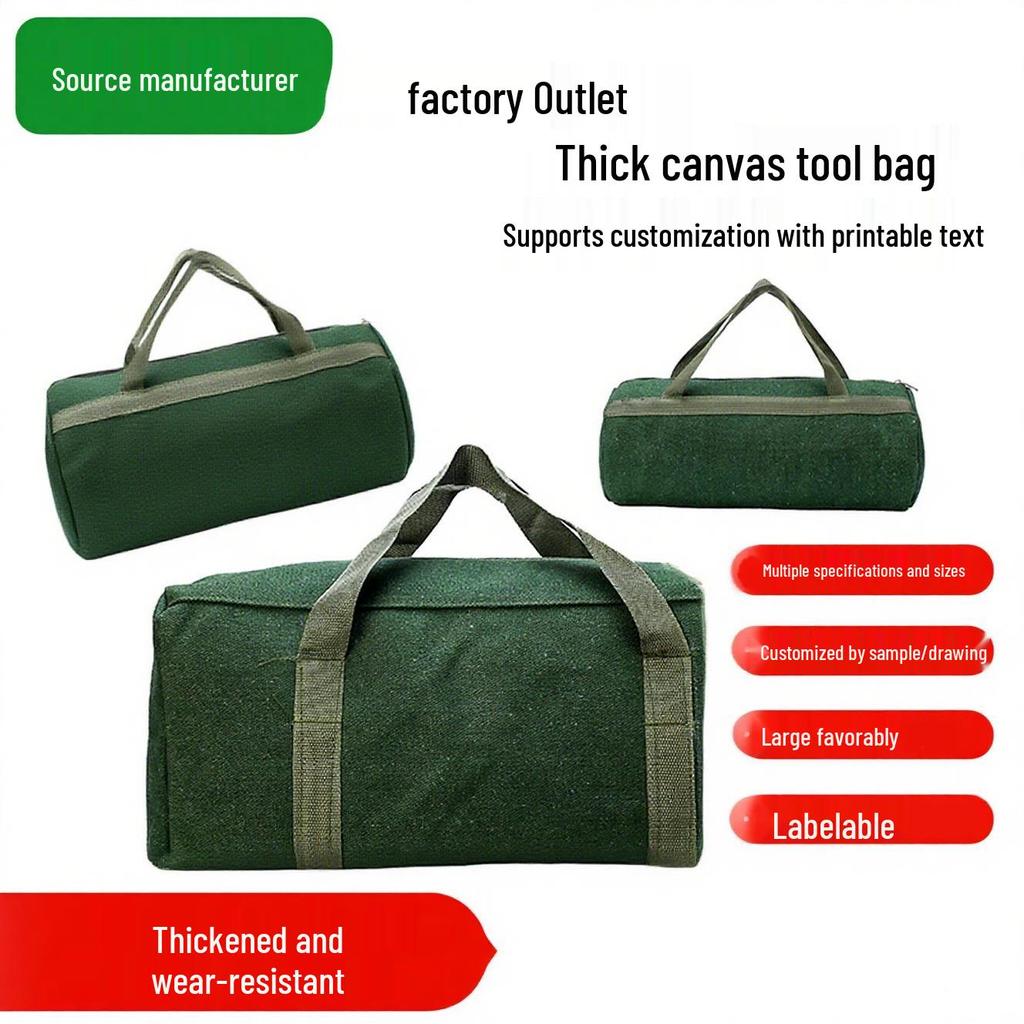 Automotive Repair Tool Kit with Screwdriver In Durable Canvas Bag