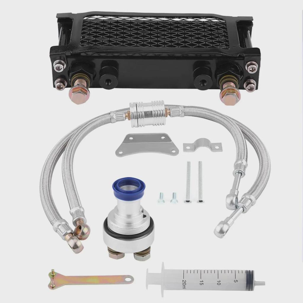 Motorcycle Off-Road Oil Cooler Radiator Pipe for CB CG Kymco Sanyang T1 Qianlong