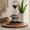 Modern Minimalist Hourglass Timer Feng Shui Decor Creative Home Ornament Kids Birthday Gift