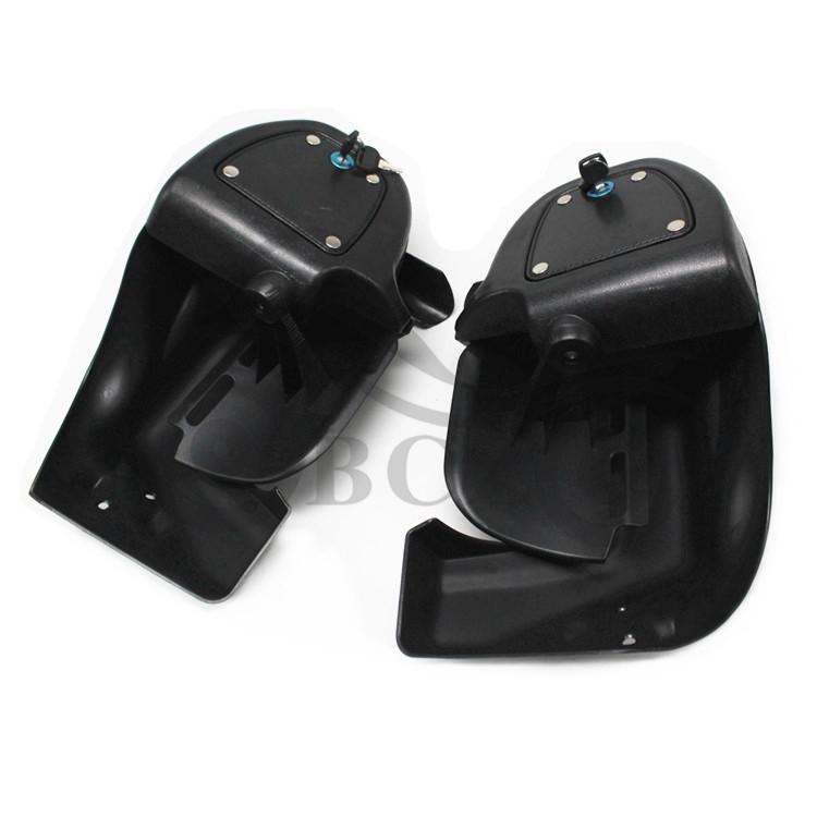 Front Leg Guards for Harley Road Glide, Road King, and Street Glide
