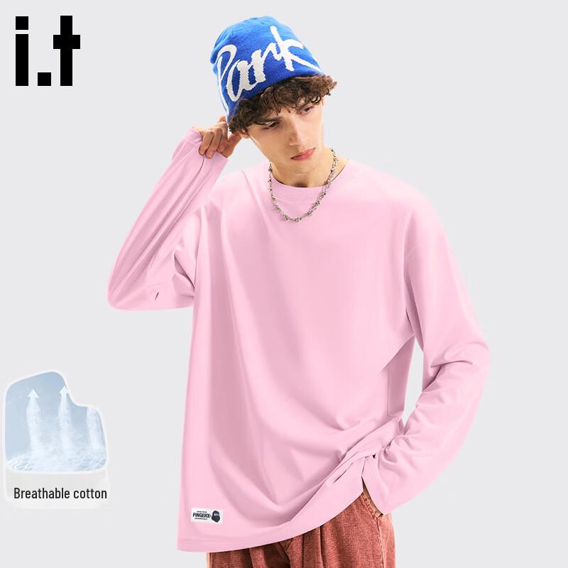 Fingercroxx Men's Loose Fit Long-Sleeve Cotton T-Shirt