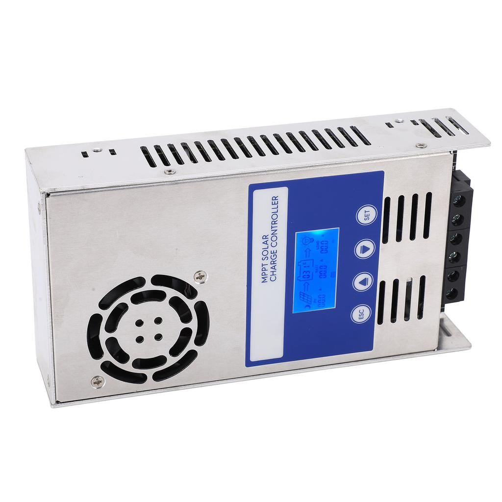 MPPT Solar Charge Controller LCD Panel Regulator for Gel Sealed Batteries 12 24 36 48V Auto 60A Maximum 180V Input