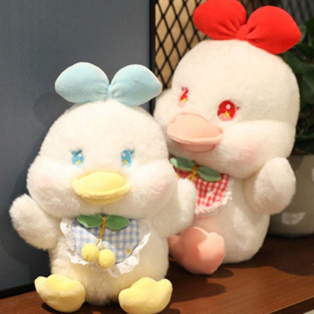 Stuffed Duck Plush Doll Soft Cartoon Duck Doll Kawaii Duck Plush Toy  Female Lady Girl