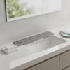 Silicone Faucet Splash Mat Foldable Sink Draining Mat Versatile Splash Guard Mat  Bathroom
