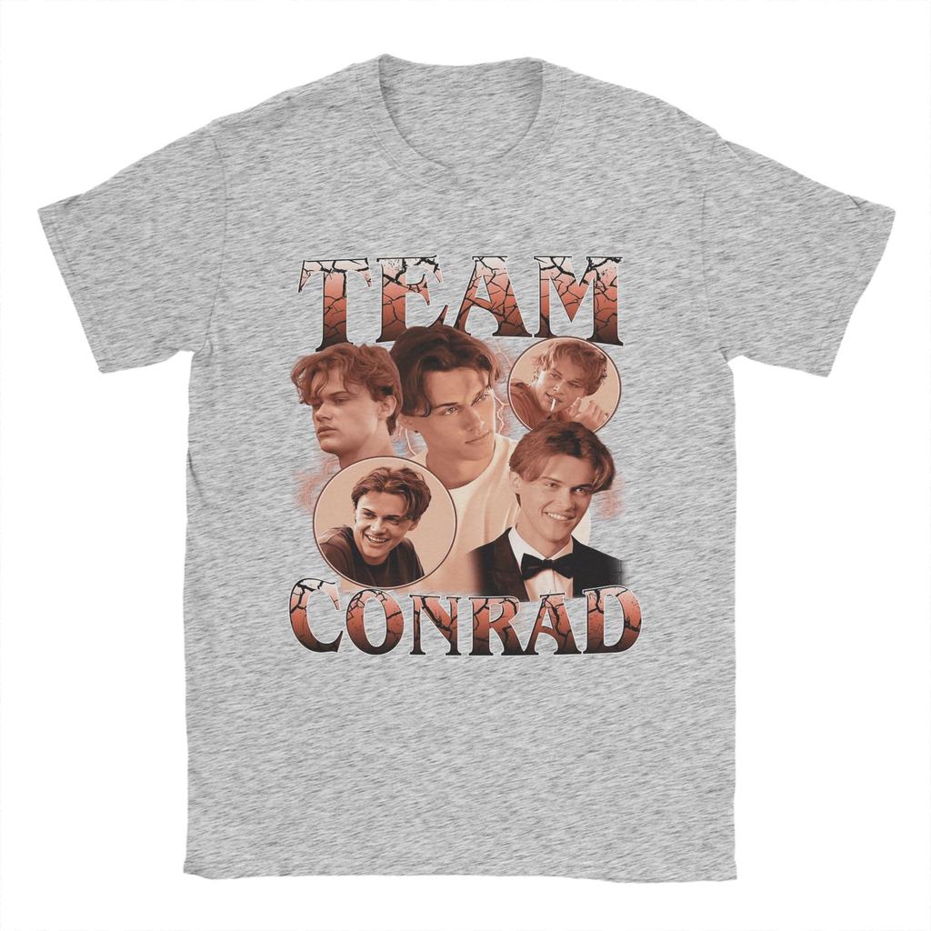 Novelty Team Conrad Fisher Retro Bootleg T-Shirt Men Round Neck Cotton T Shirts  Short Sleeve Tees Birthday Gift Tops