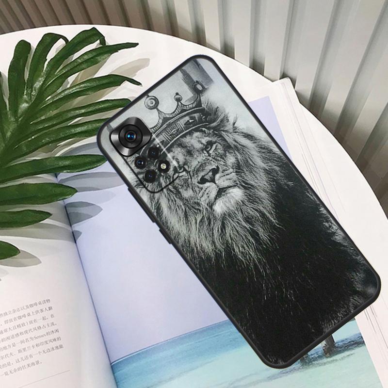 

Lion Animal Funda For Xiaomi Redmi Note 11 10 12 13 14 15 Pro Plus Case For Redmi 15C 10C 13C 12C 14C 15 Redmi 15C 4G