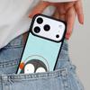 Cute Penguin Phone Case for iPhone 16e 15 14 13 12 17 Pro Max Plus Air 17pro Cover Coque