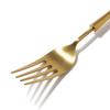 Francfranc Pair of Cutlery, 6-Piece Dinner Set, Gold