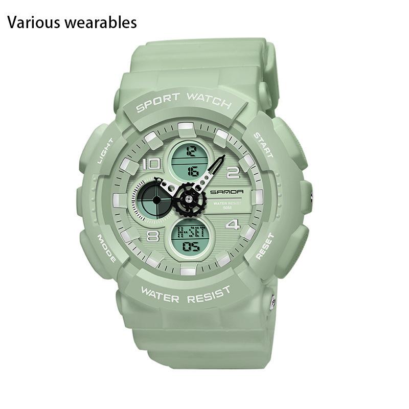 Neue Mode Trendy Jugend männer und frauen Uhren Outdoor Wasserdicht Leuchtende Multifunktions Elektronische Uhr