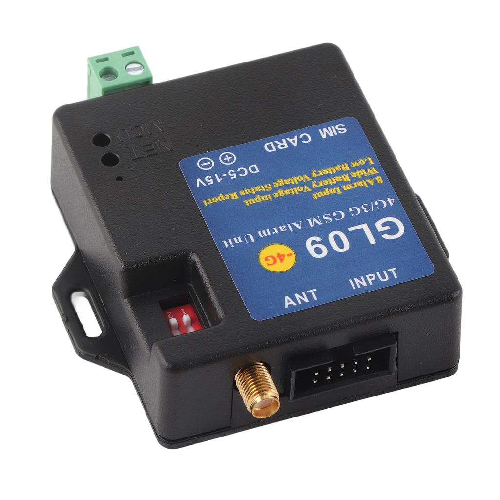 4G 3G GSM Alarm Security System Alert Module 8‑Channel Input Low Consumption for Home Warehouse SecurityEU Frequency