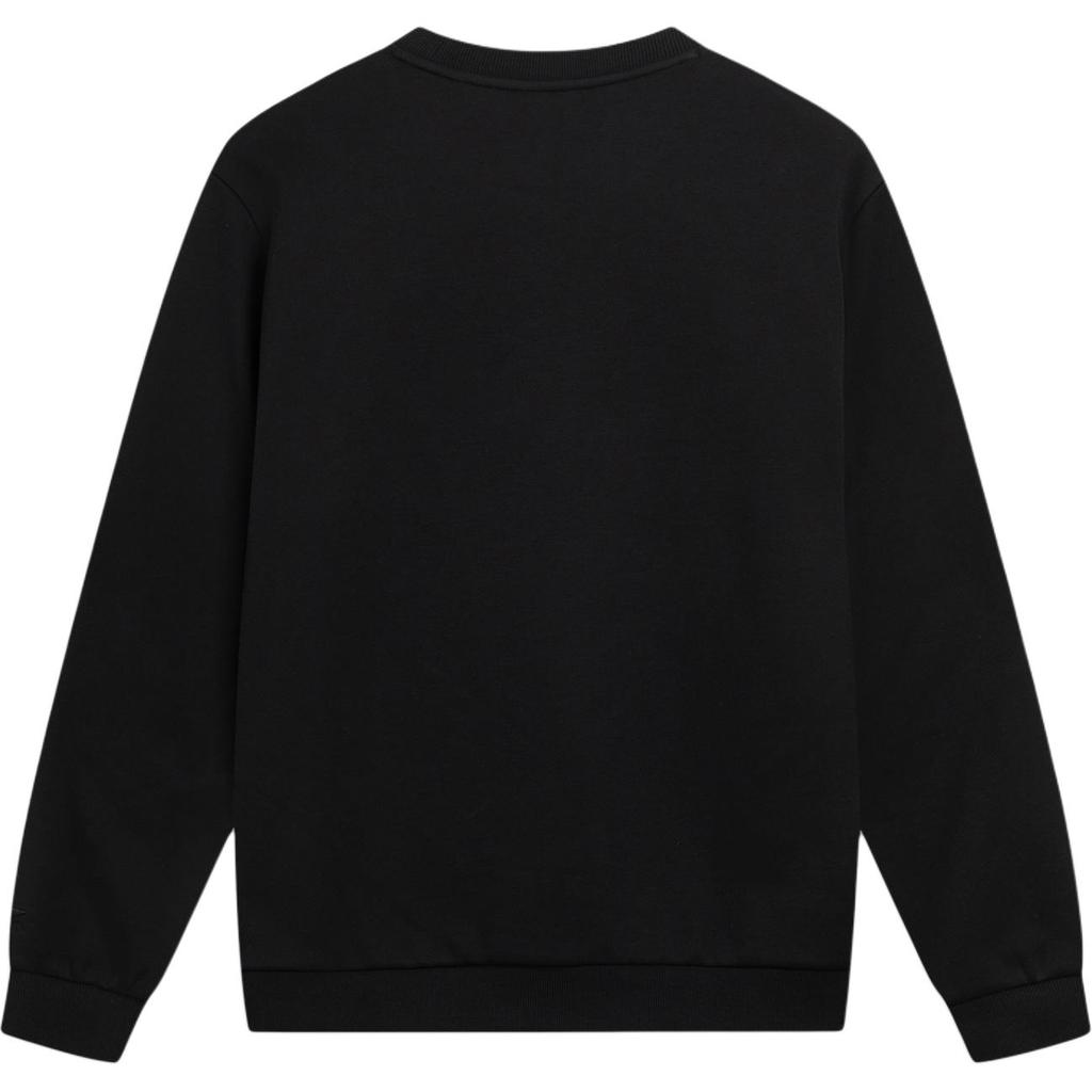 Li Ning Sports Lifestyle Series Fleece Loose Fit Crew Neck Logo Sweatshirt Unisex Sweatshirt AWDVC65-11