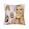 Decorative Pillow Covers Singer Britney Spears Product Seat  Throw Pillow Case Cover Square Style MultiSize