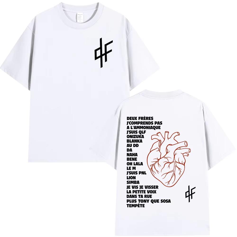 Rapper PNL Le Monde Chico Alubm graphics 100Cotton music Tshirt Men 2026 New Summer Hip hop unisex Short sleeve shirt fan gifts