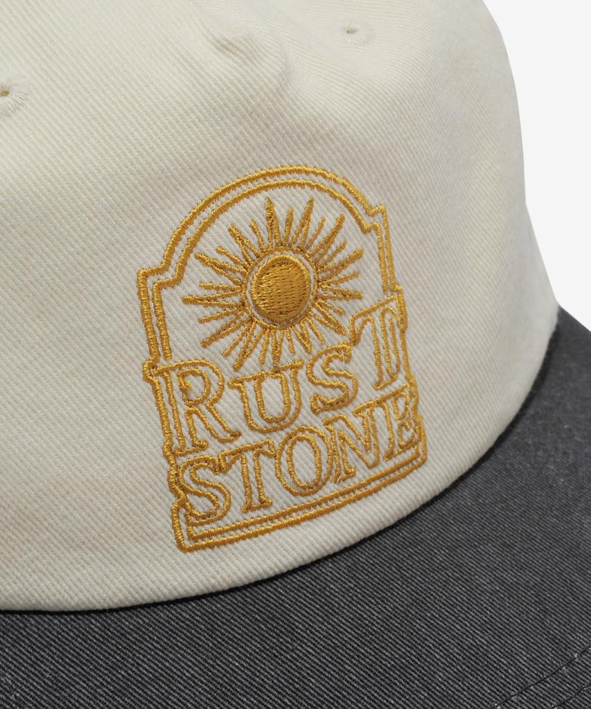 Leoseuteuaenseuton Sun Emblem Ball Cap Ivory/Black