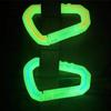 Luminous D-shaped Carabiner Outdoor Tactical Backpack Hook Buckle Multifunction Lightweight D-Ring Snap Hook Bag Accessories