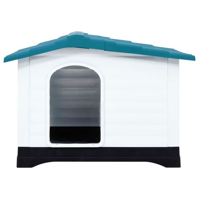 VidaXL Dog Niche Blue 90.5x68x66 Cm Polypropylene 152229