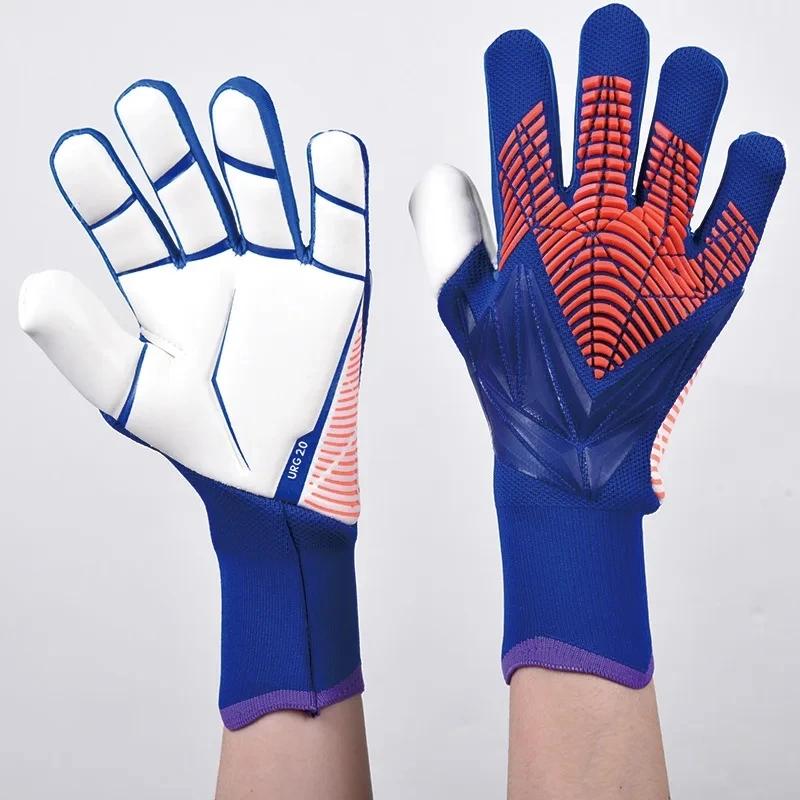 Kids Adults Goalkeeper Gloves Goalie Gloves Thicken Latex Football Soccer Anti-slip Protection Soccer Children Goalie Gloves