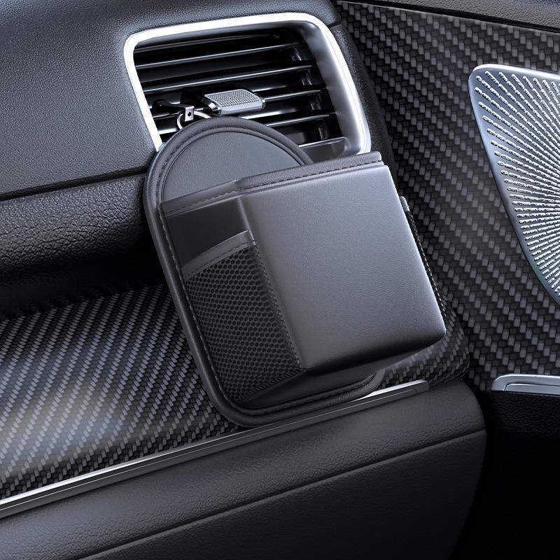 

Creative Car Vent Organizer: Multifunctional Hanging Phone & Storage Bag