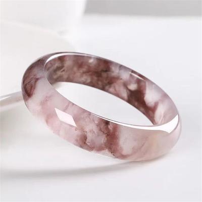 Natürliches Jade-Armband, modisches, schlichtes und farbenfrohes Jade-Armband für Damen
