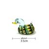 Colorful Cute Glass Duck Mini Figurine Craft Ornament Easter Animal Tiny Statues Home Table Micro Fairy Garden Decor Accessories