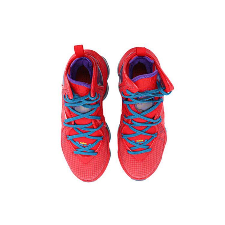 Nike LeBron 19 EP Kings Crown Unisex Sneaker Rot Siren-Rot Laser-Blau DC9340-600