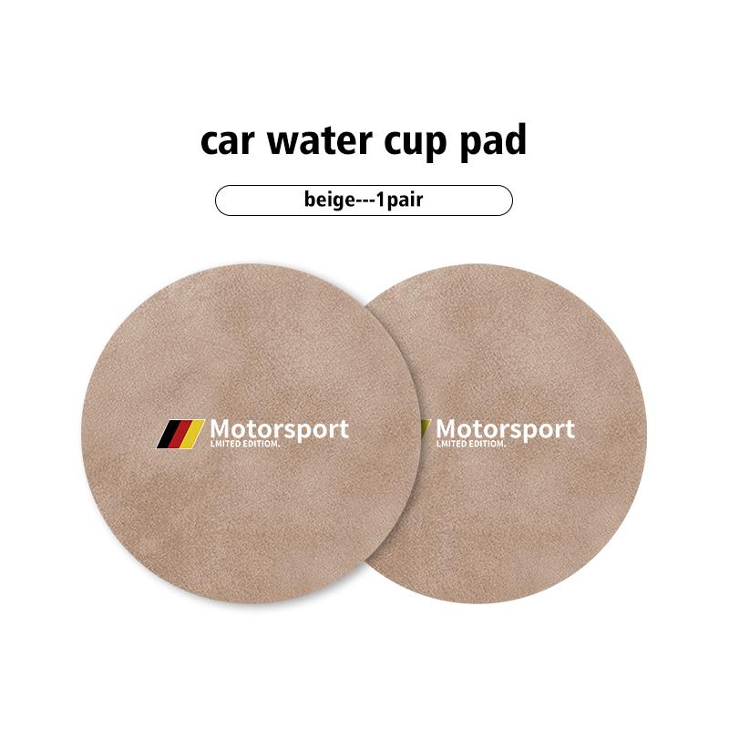 Car Interior Coasters Water Cup Slot Non-Slip Mat Shockproof Pad For BMW E84 E87 E90 E91 E92 E93 F10 F20 F30 F40 F15 F25 F26