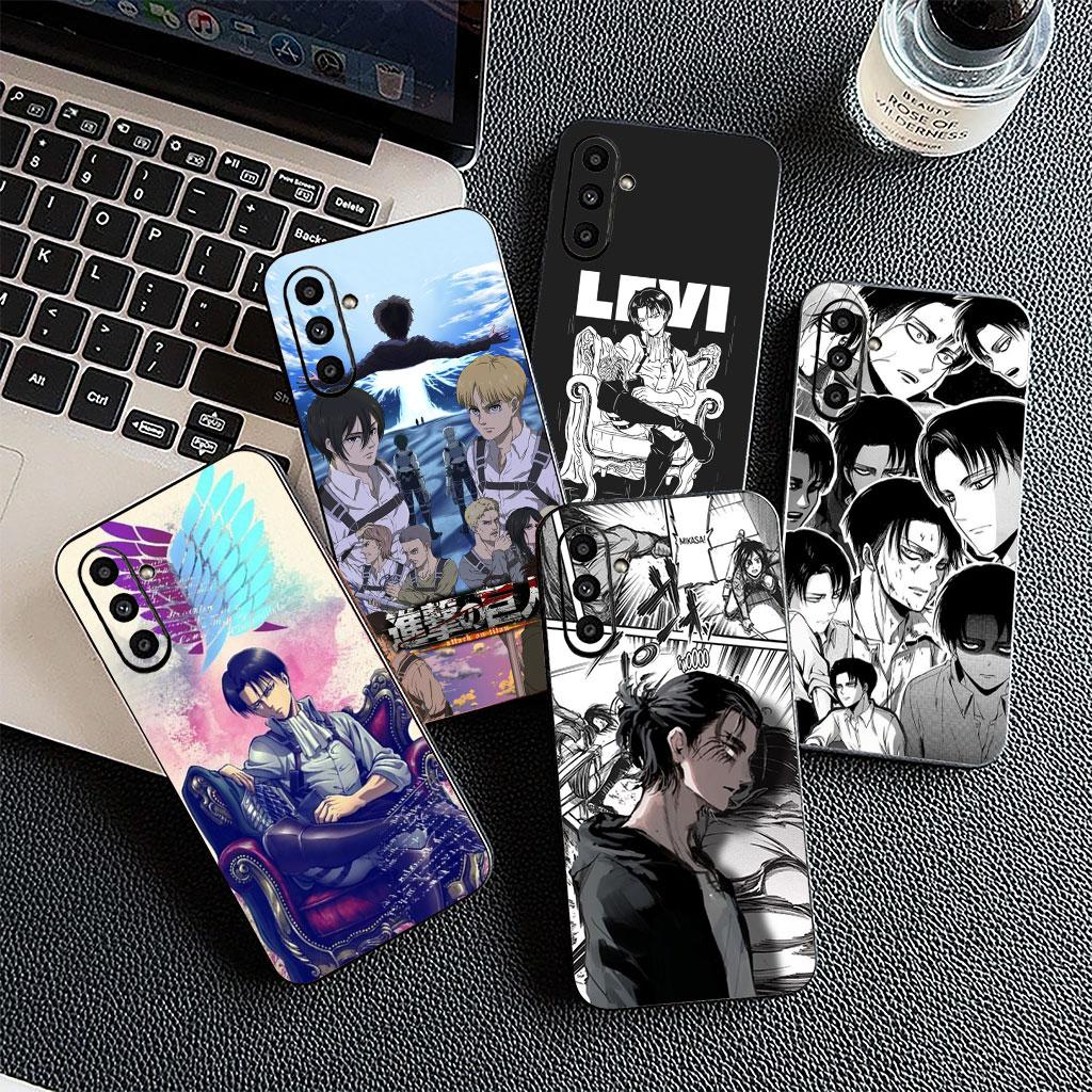 Casing Phone Cover for Huawei P30 P20 Mate 20 10 Lite Pro Y7 Y6P Y7A 2019 Nova 5T 3I Case Attack Eren Jaeger on Levi titan